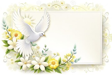 Dove card template