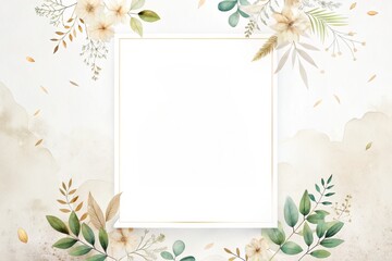 Wedding card template
