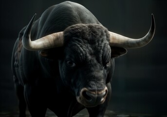 Naklejka premium Bull