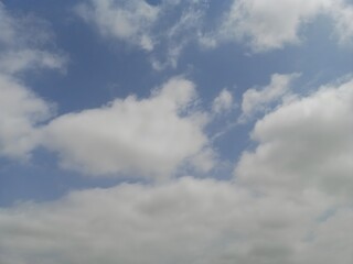 Obraz premium blue sky with clouds