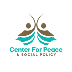 Nonprofit organization logo design vector template