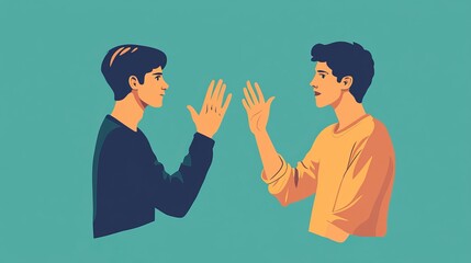 Fototapeta premium International Day of Sign Languages 