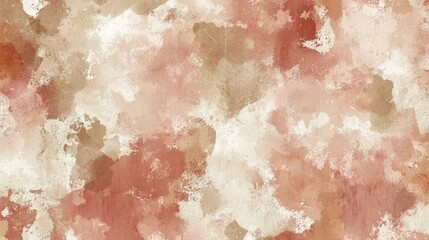 Fototapeta premium Vibrant abstract painting with brown and red hues, artistic brushstrokes, and textured surface. Perfect for modern projects with vintage charm