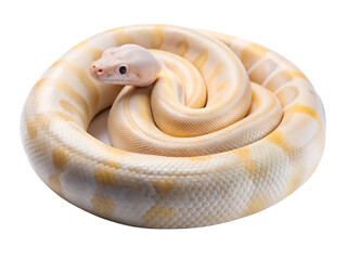 Fototapeta premium Ball python snake, Pet snake, Cute snake