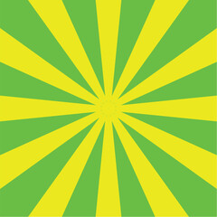 Radiant Sunburst Green Background Wallpaper  for Vibrant Designs
