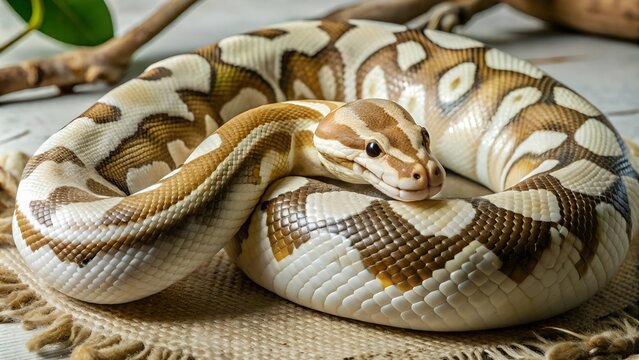 Ball python snake, Pet snake, Cute snake