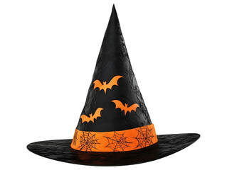 Pointed halloween witch hat