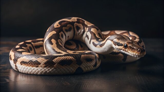 Ball python snake, Pet snake, Cute snake