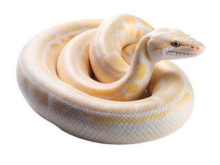 Fototapeta premium Ball python snake, Pet snake, Cute snake