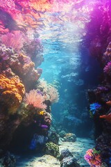 Obraz premium A surreal underwater world