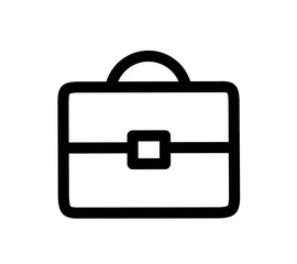 portfolio icon vector with simple design. briefcase icon