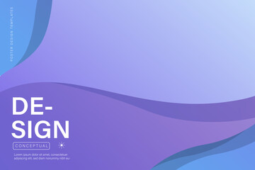 abstract colorful background template banner