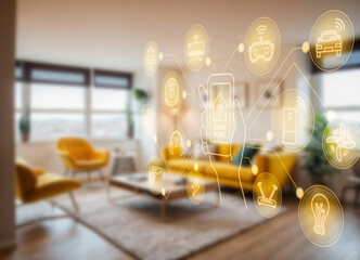 Smart house concept. Smart home. Home automation.