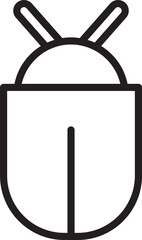 Bug Line Icon
