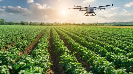 Smart farming with automated equipment