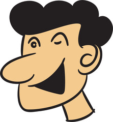 Cheeky and Blink Eye Face Avatar
