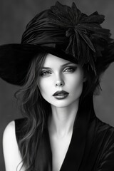 portrait of a bride with a veil