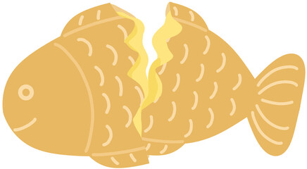 붕어빵 일러스트