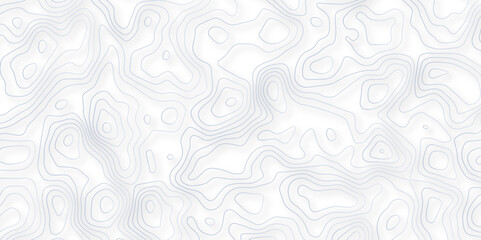 Topographic map background. geographic line map with elevation assignments. Modern White background with Gradient colors wavy pattern. Paper texture Imitation of a geographical map shades.