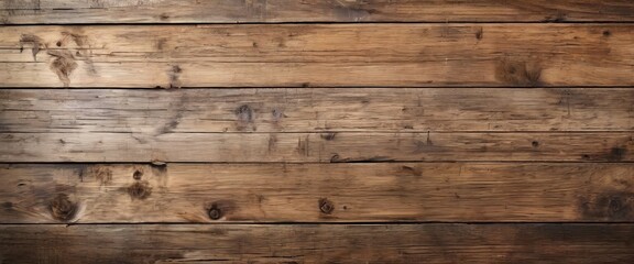 a close-up view of a wooden surface with visible grain and knots, creating a rustic and textured appearance.