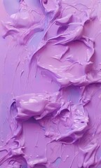Obraz premium a close-up view of a textured purple surface, with a mix of thick and thin paint strokes creating a sense of depth and movement.