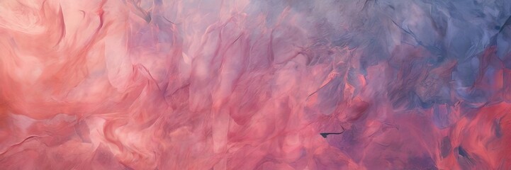 Fototapeta premium an abstract representation of a fluid, swirling pattern in shades of pink, purple, and blue, with a subtle black outline.
