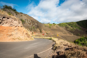 View of the west coast of Maui. Area of Olowalu, Hawaii