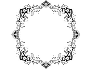 classic line ornament.