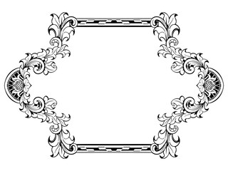 classic line ornament.