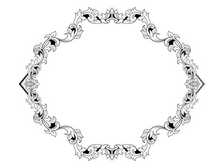 classic line ornament.