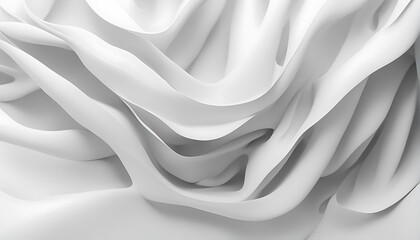 Obraz premium abstract white silk background