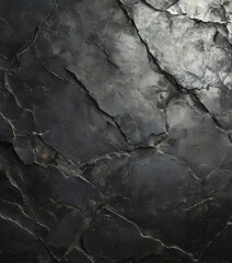 a close-up view of a dark, textured surface with a rough, cracked appearance.