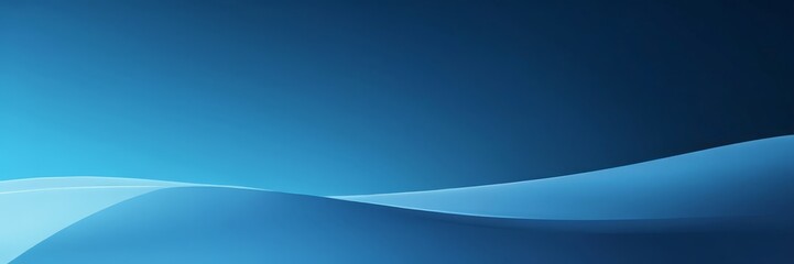 gradient of blue hues, transitioning from a deep navy at the top to a lighter shade at the bottom. The gradient is smooth and continuous, creating a sense of depth and movement.