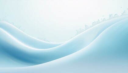Blue abstract gradient wave wallpaper