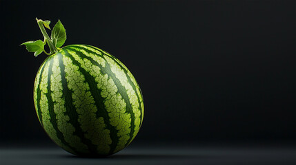 A vibrant, close-up image of a sliced watermelon, showcasing its juicy, red flesh and contrasting dark seeds.