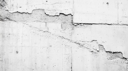 Obraz premium White cement wall texture. Generative AI