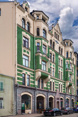 Street in Vyborg, Russia