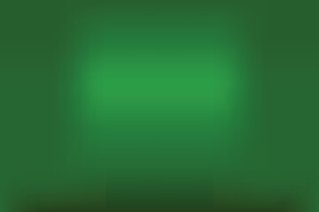 Mesh gradient green background with hologram effect magic lights Abstract fantasy backdrop festive blurs Holiday blank Copy space Birthday template