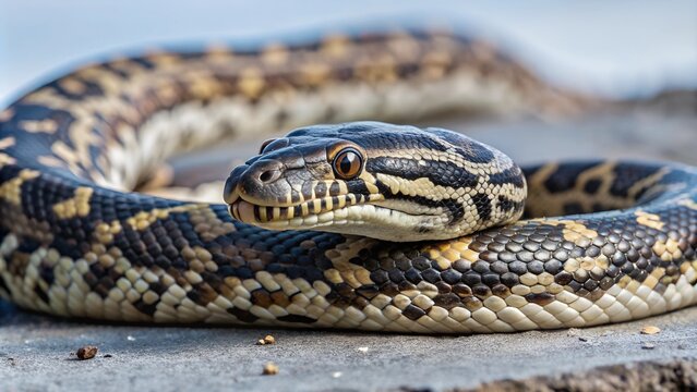 Carpet Python snake