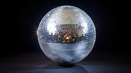 Fototapeta premium Disco Ball Reflecting Light