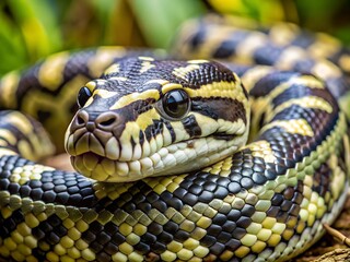 Fototapeta premium Carpet Python snake