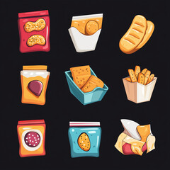 fast food icons
