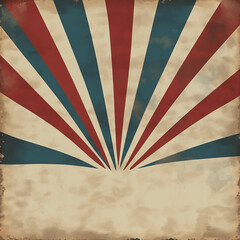 retro background with rays
