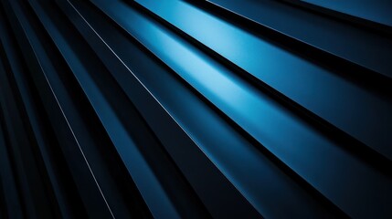 Obraz premium Abstract Blue Geometric Pattern