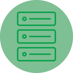 Obraz premium Server Icon Design