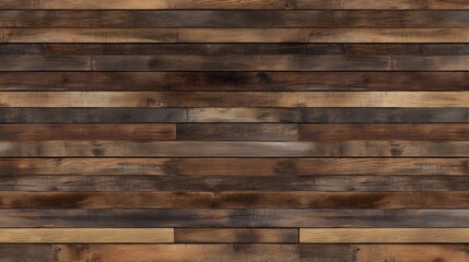 Weathered Wooden Slats Seamless Pattern: Rustic Charm and Natural Texture