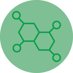 Chemical Bond Icon Design