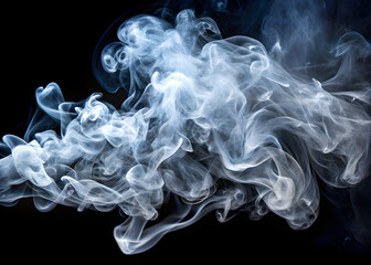 smoke isolated on black png