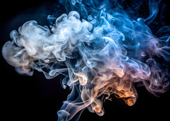 smoke on black background png