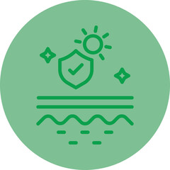 Anti Uv Vector Icon Design